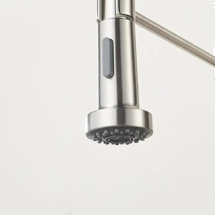 Baterie Bucatarie cu Dus Extractibil, Inox si Alama Crom, YD/101 [7]