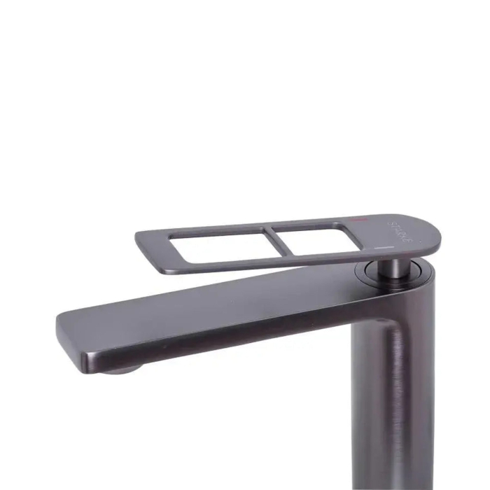 Baterie Lavoar Monocomanda Cartus Ceramic Alama Sanitara Gri Satin Racorduri si Kit Fixare Incluse 9707N [3]