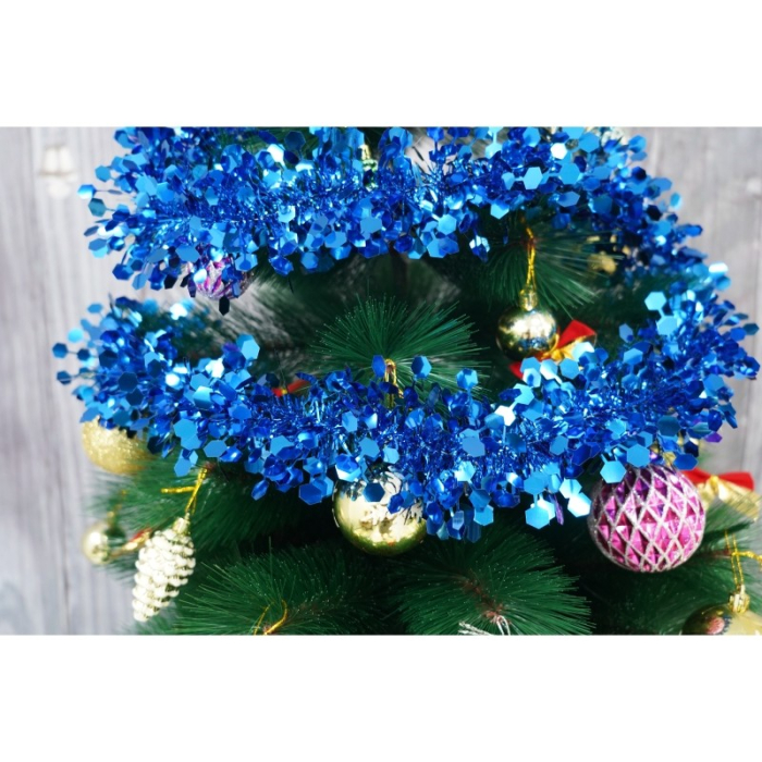 Beteala Craciun, Flippy, albastru, marimea: 2 m x 9 cm material:folie PVC, interior/exterior [14]