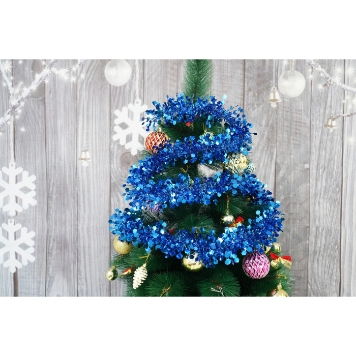 Beteala Craciun, Flippy, albastru, marimea: 2 m x 9 cm material:folie PVC, interior/exterior [10]