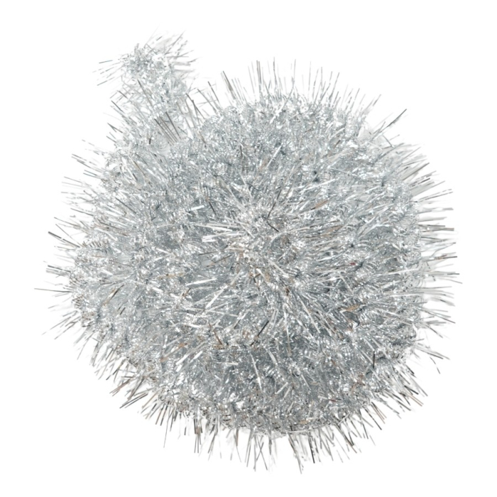 Beteala Craciun, Flippy, argintiu, marimea: 2 m x 8 cm material:folie PVC, interior/exterior [1]