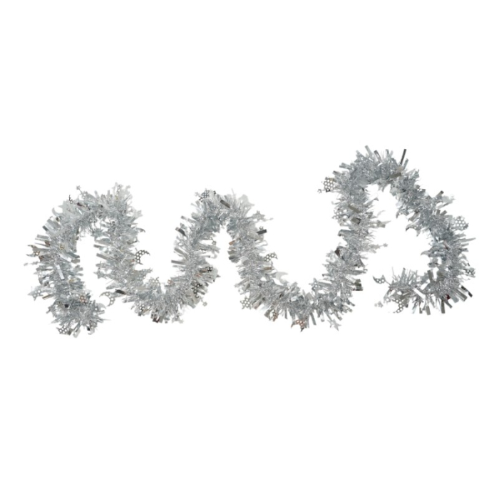 Beteala Craciun, Flippy, argintiu, marimea: 2 m x 9 cm x 9 cm material:folie PVC, interior/exterior [1]