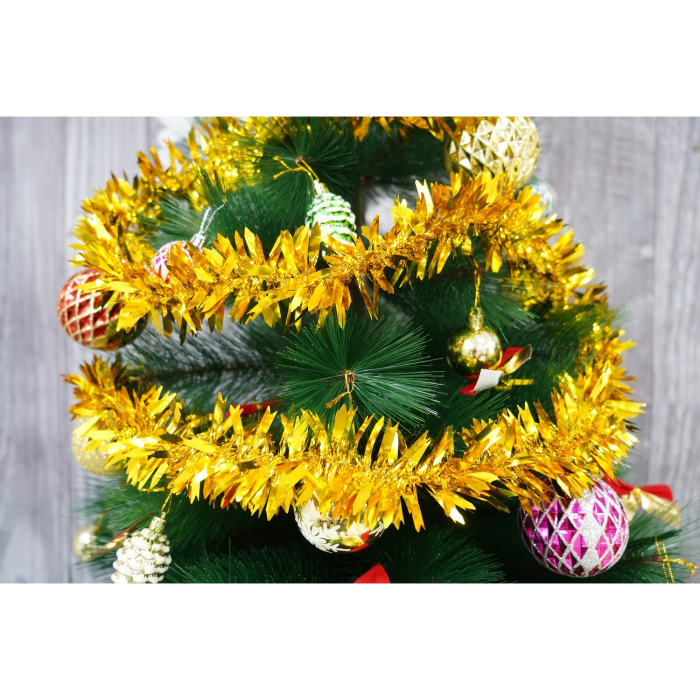 Beteala Craciun, Flippy, auriu, marimea:  2 m x 6.5 cm material:folie PVC, interior/exterior [4]