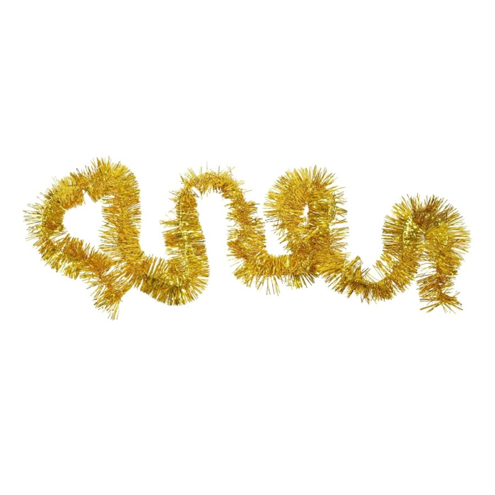 Beteala Craciun, Flippy, auriu, marimea: 2 m x 7 cm material:folie PVC, interior/exterior [1]