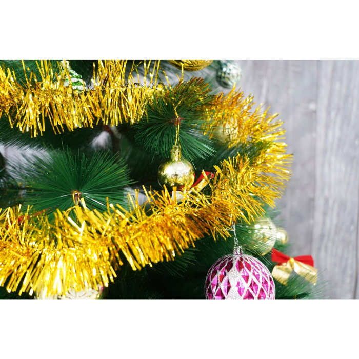 Beteala Craciun, Flippy, auriu, marimea: 2 m x 7 cm material:folie PVC, interior/exterior [3]