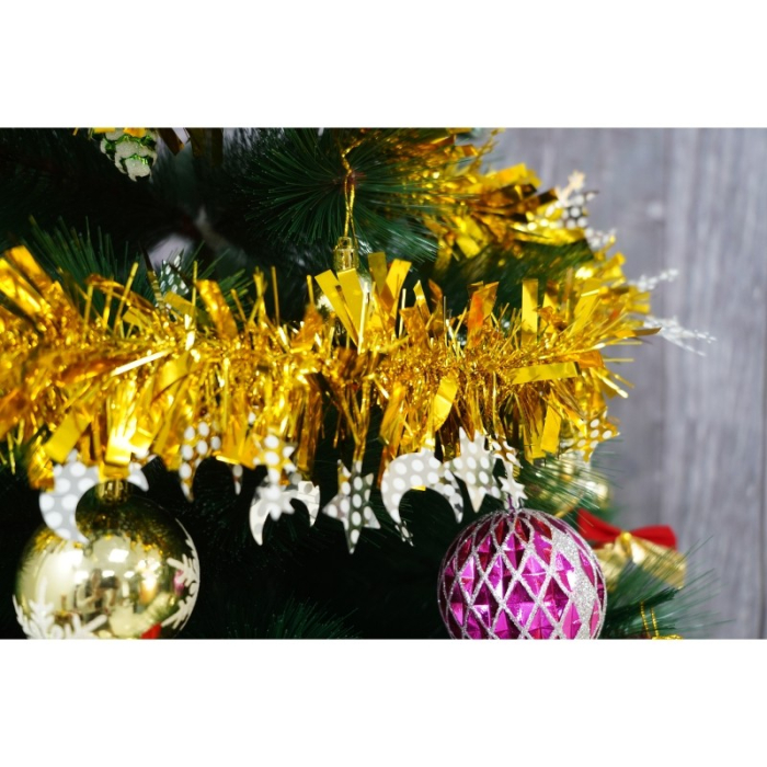 Beteala Craciun, Flippy, auriu, marimea: 2 m x 9 cm x 9 cm material:folie PVC, interior/exterior [15]