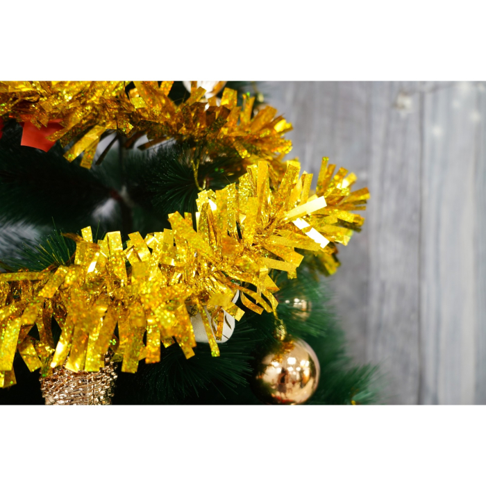 Beteala Craciun, Flippy, galben, marimea: 2 m x 9 cm material:folie PVC, interior/exterior [2]