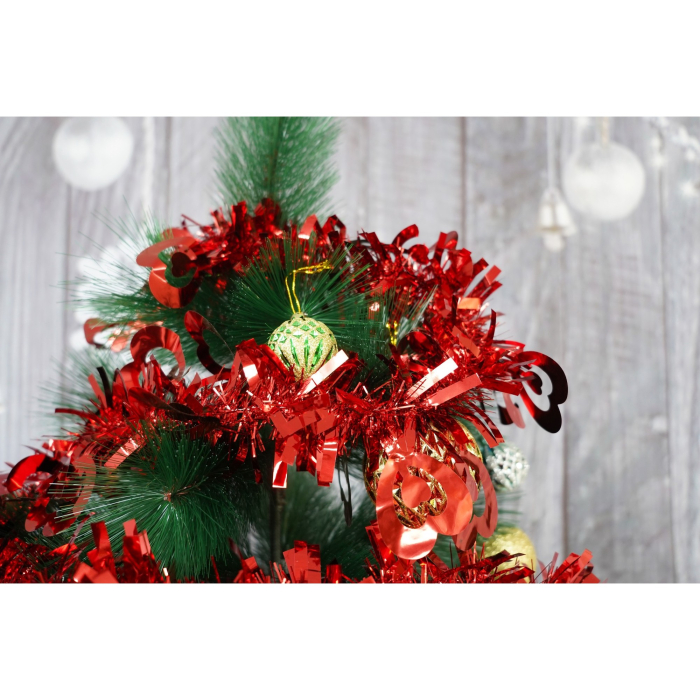 Beteala Craciun, Flippy, roșu, marimea:  2 m x 11 cm x 9 cm material:folie PVC, interior/exterior [5]