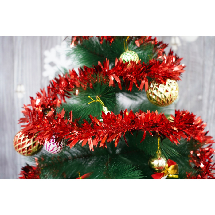 Beteala Craciun, Flippy, roșu, marimea:  2 m x 6.5 cm material:folie PVC, interior/exterior [5]