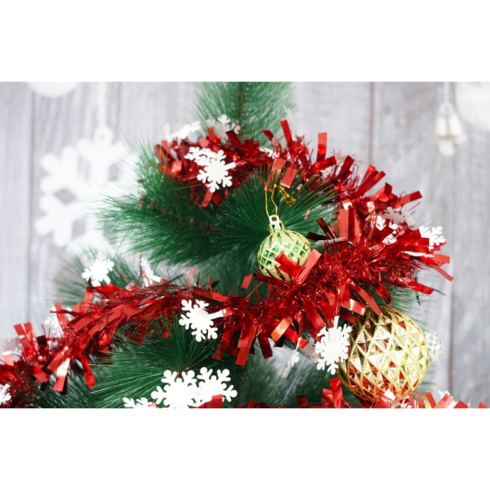 Beteala Craciun, Flippy, roșu, marimea:  2 m x 9 cm x 9 cm material:folie PVC, interior/exterior [10]