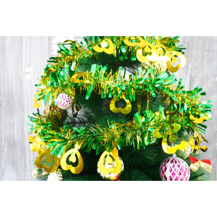 Beteala Craciun, Flippy, verde, marimea:  2 m x 11 cm x 9 cm material:folie PVC, interior/exterior [3]