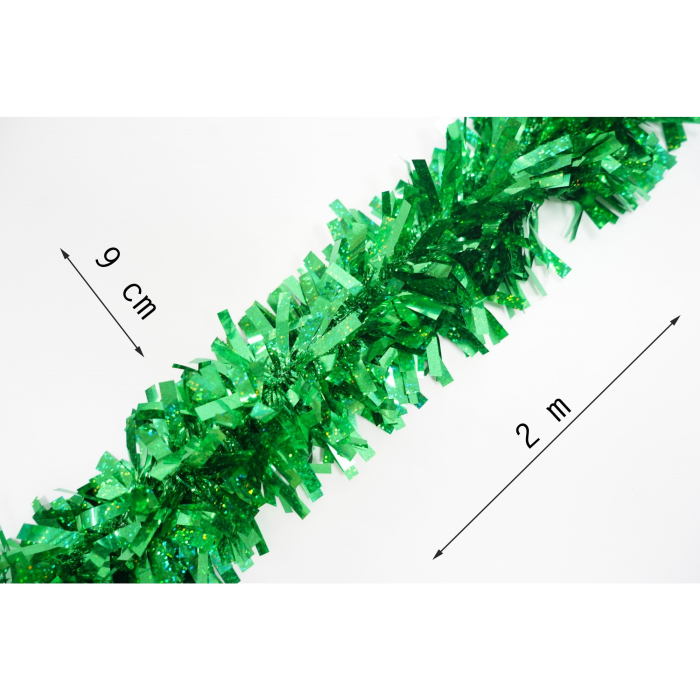Beteala Craciun, Flippy, verde, marimea: 2 m x 9 cm material:folie PVC, interior/exterior [6]