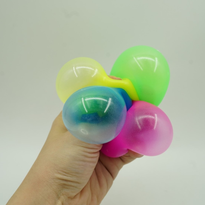 Bila Luminoasa Squishy ball, Lipicioasa, Anti-stress, Model mixt [3]