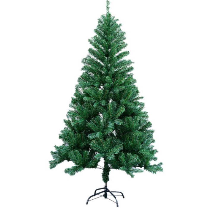 Brad Artificial de Craciun 2.4 m Verde cu Suport Plastic Inclus [2]