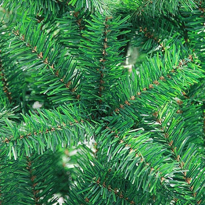 Brad Artificial de Craciun 2.4 m Verde cu Suport Plastic Inclus [6]