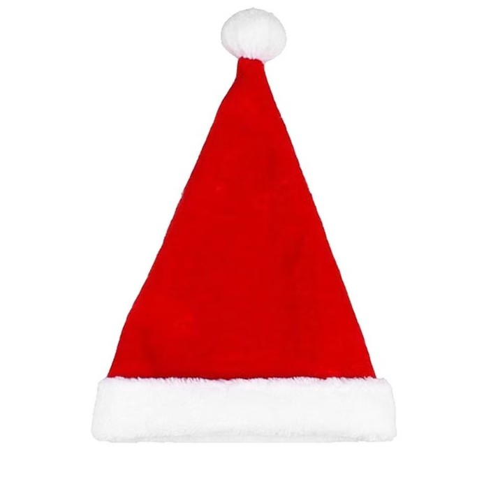 Caciula Mos Craciun, Poliester , Marime Universala , Rosu [1]