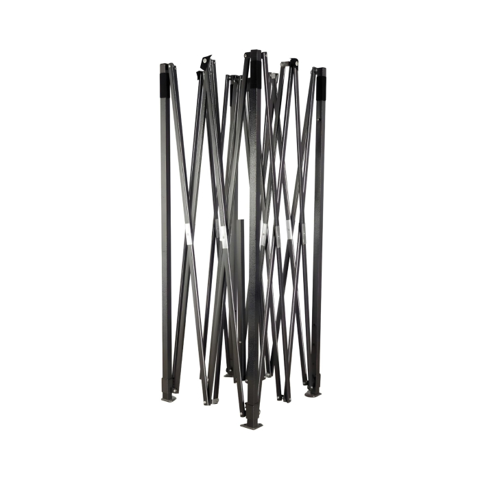 Cadru Metalic, Flippy, Suport pentru Cort Tip Pavilion, Pliabil, Metalic, 12 kg, 3 x 3 m, Negru [6]