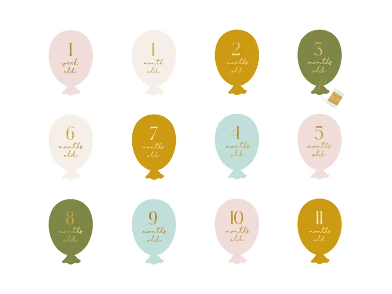 Cărți foto cu baloane, mix, 11,5x17cm [2]