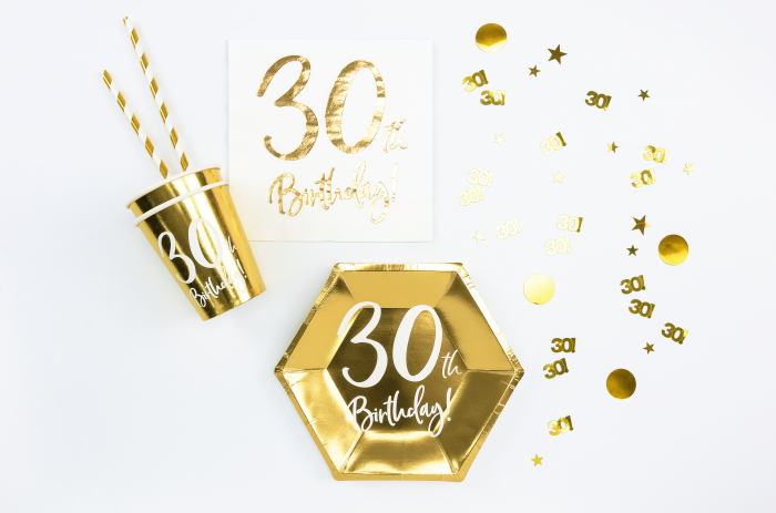 Confetti metalic, numărul 30, 15g [2]