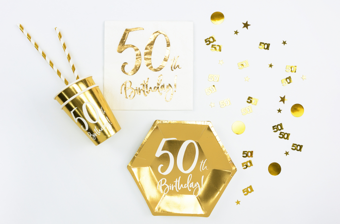 Confetti metalic, numărul 50, 15g [2]