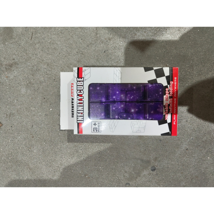 Cub antistres, Fidget Toy, Infinity Magic Cube, Galaxy, 4x4x4 cm [5]
