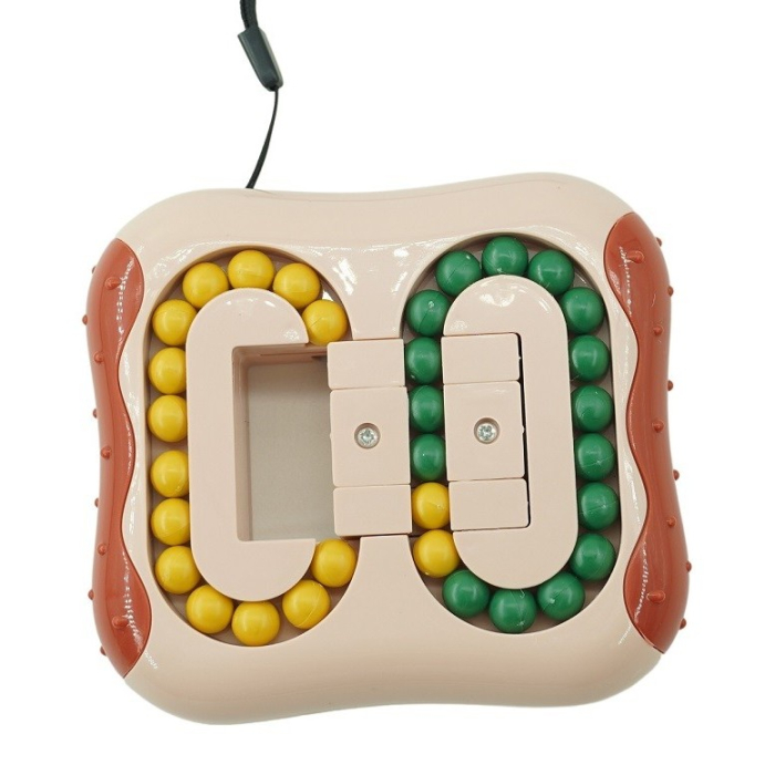 Cub magic interactiv, Magic Bean, jucarie antistres potrivit pentru copii si adulti, Rosu [2]