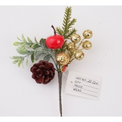 Decoratiune de Craciun, Flippy, 13 x 18 cm, Model Buchetel 3, Multicolor [2]