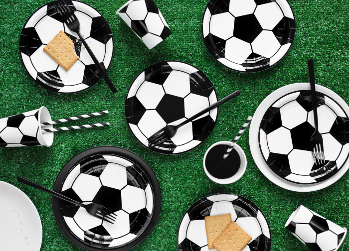 Farfurii minge de fotbal - 20CM Set 6 BUC [3]