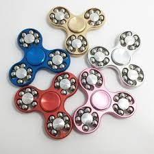 Fidget Spinner 18 Balls, Rosu [3]