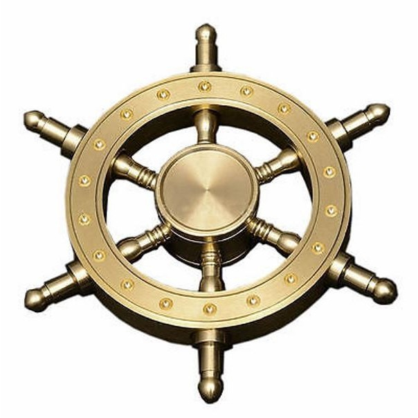 Fidget Spinner Model Marinar Auriu [2]