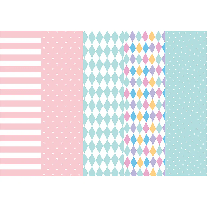 Hartie impachetat, 68.5x100cm, Multicolor [2]