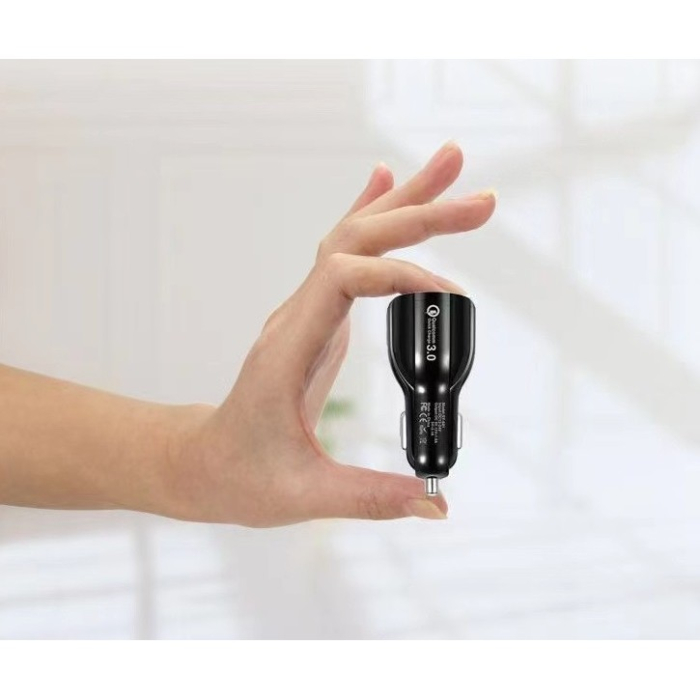 Incarcator Auto, Flippy, Pentru Bricheta, Incarcare Rapida, Interfata USB, 12V-24V, Negru [7]