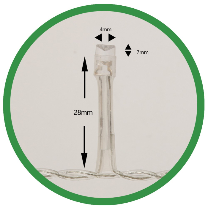 Instalatie de Craciun Flippy® Tip Franjuri, 12 m, 300 LED-uri, Interconectabila, Multicolor [8]