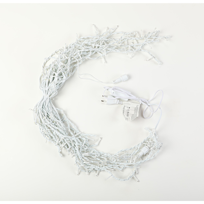 Instalatie de Craciun Premium Flippy® Tip Franjuri cu Flash 8 m 252 LED-uri Alb Cald 2096WW Interconectabila [9]