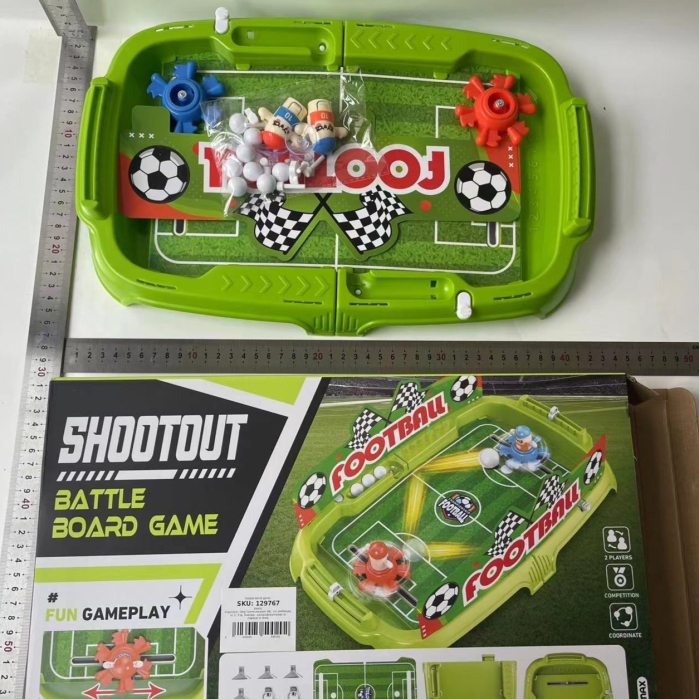 Joc de Masa Interactiv de Fotbal pentru Copii, Flippy, 4 Mingi, Tabela Scor, 40.7x27x14.5 cm, Multicolor [2]