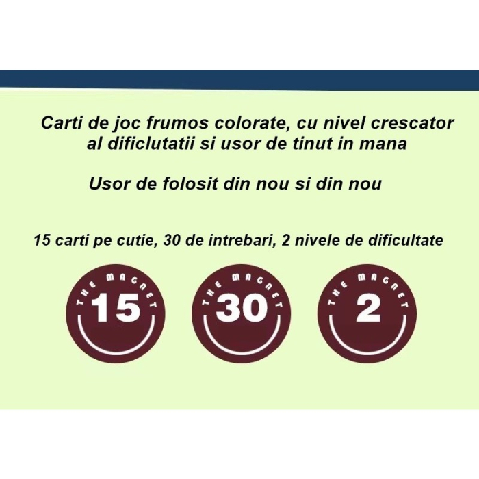 Joc educativ Sudoku cu tablita magnetica, 35 de piese, cartonase spatiu, Albastru [2]