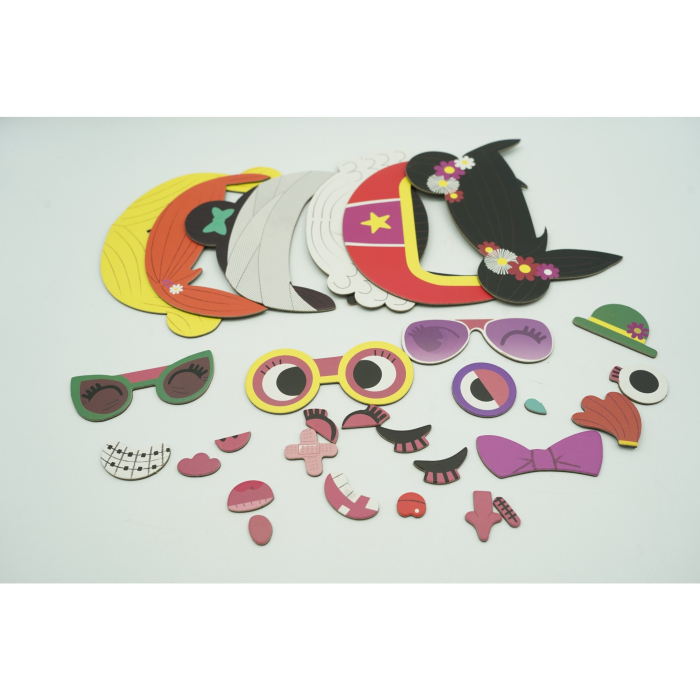 Joc Magnetic Photo Frame, 30 de piese, pentru copii, +3 ani, multicolor [6]