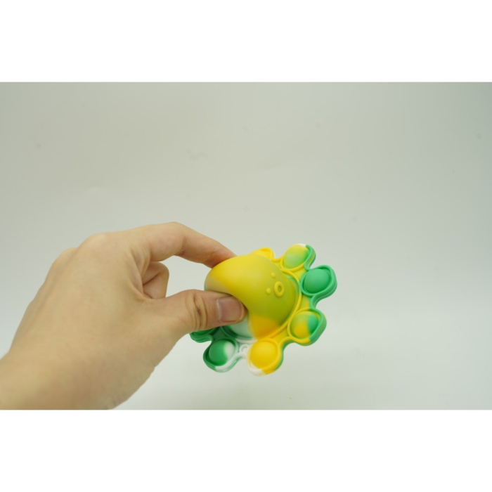 Jucarie antistres din silicon, Flippy®, Pop It Now and Flip It, Caracatita reversibila, Multicolor, V5 [7]