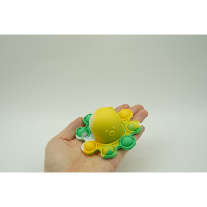 Jucarie antistres din silicon, Flippy®, Pop It Now and Flip It, Caracatita reversibila, Multicolor, V5 [8]