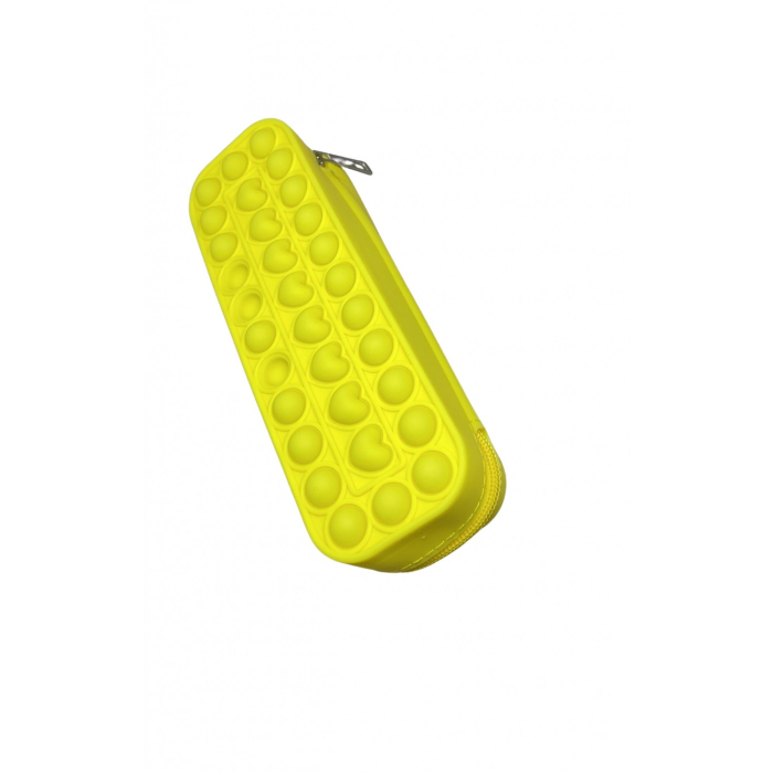 Jucarie antistres din silicon, Flippy, Pop It Now and Flip It, Penar, Galben [1]