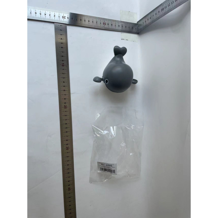 Jucarie de baie pentru copii, Flippy, balena gri [4]