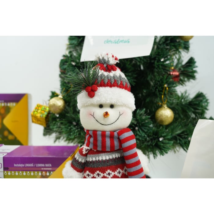 Jucarie decorativa, Flippy, Om de zapada, 44 x 18 cm, lana, tesatura de plus, poliester, interior/exterior [4]