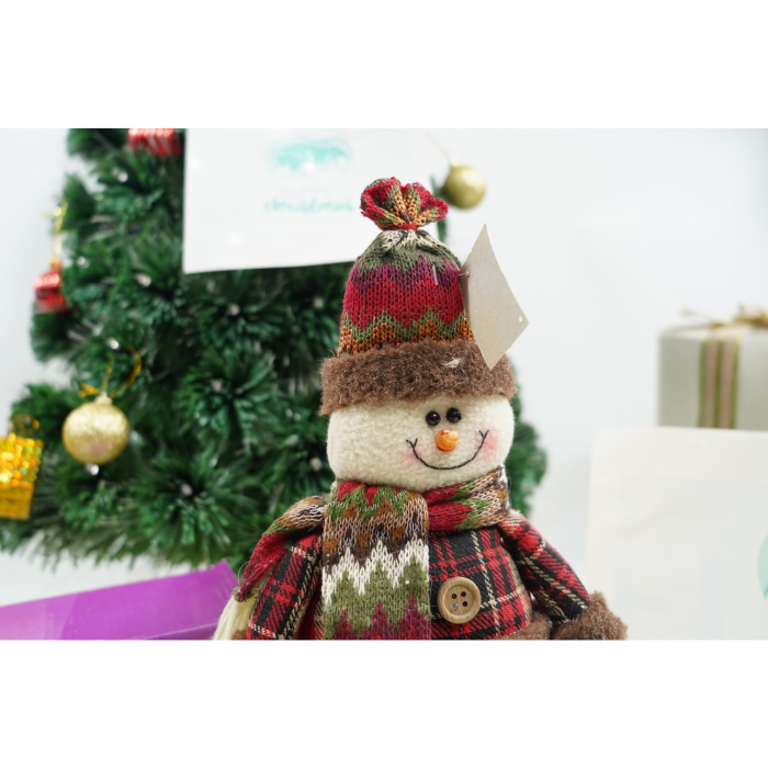 Jucarie decorativa, Flippy, Om de zapada, 45 x 17 cm, lana, tesatura de plus, poliester, interior/exterior [4]