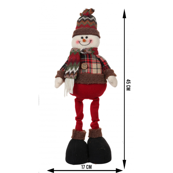 Jucarie decorativa, Flippy, Om de zapada, 45 x 17 cm, lana, tesatura de plus, poliester, interior/exterior [6]