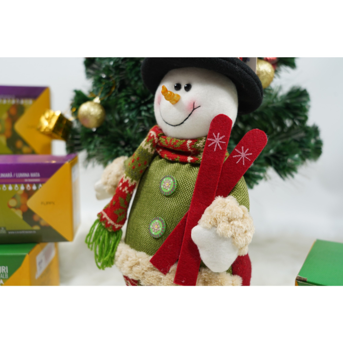 Jucarie decorativa, Flippy, Om de zapada, 45 x 23 cm, lana, tesatura de plus, poliester, interior/exterior [5]