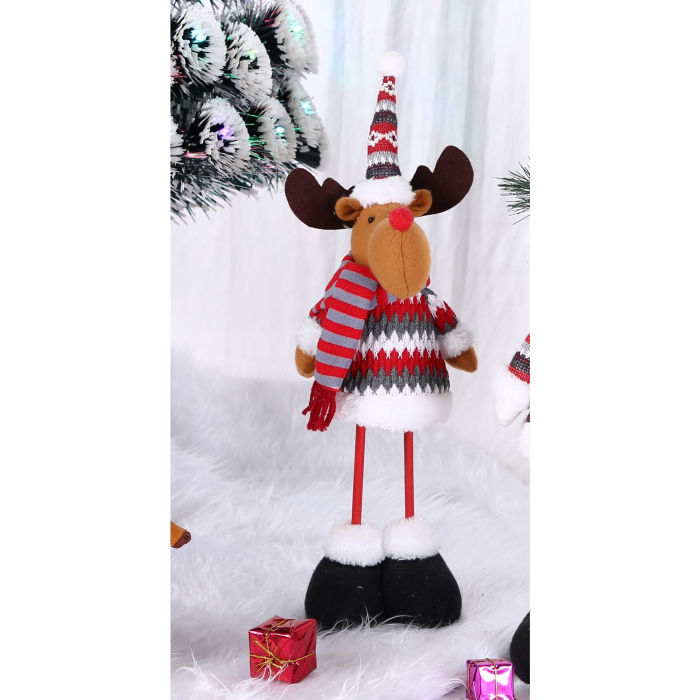 Jucarie decorativa, Flippy, Ren, 48 x 18 cm, lana, tesatura de plus, poliester, interior/exterior [3]