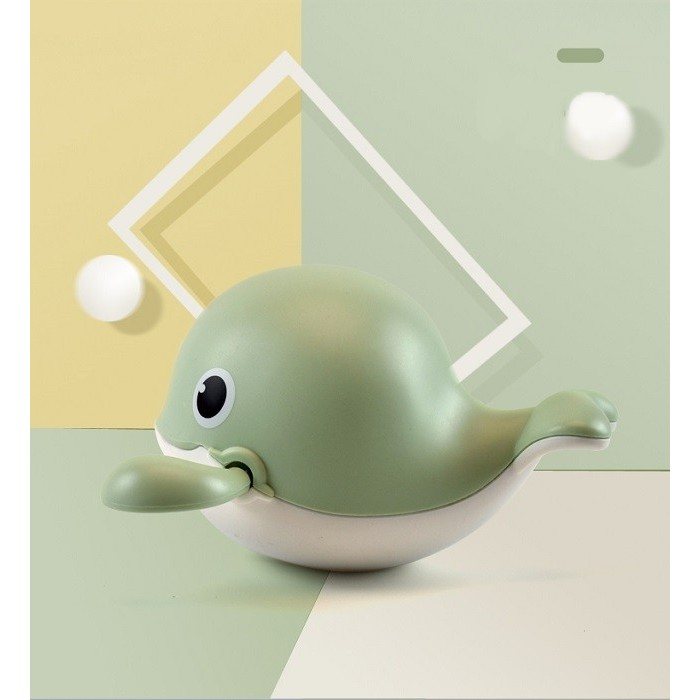 Jucarie pentru baie pentru copii, Flippy, balena verde [5]