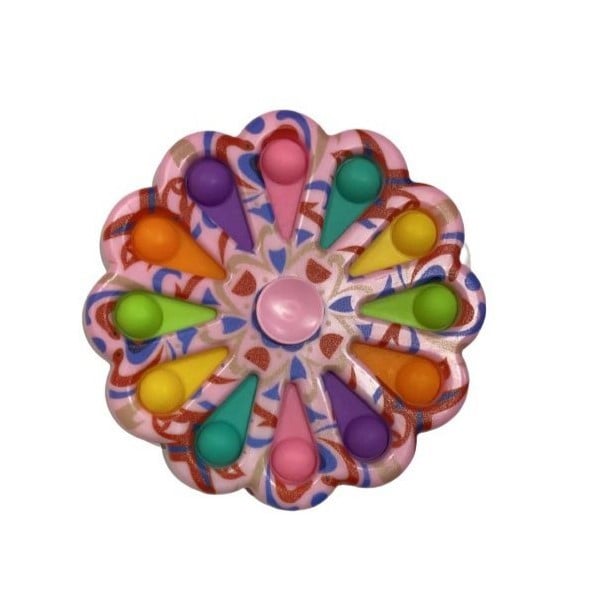 Jucarie Senzoriala Flippy - Simple Dimple, Antistres, Multicolor, model 5 [1]