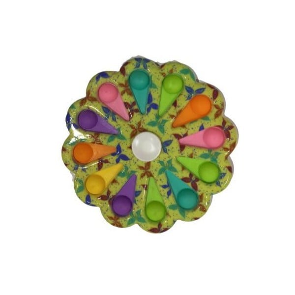 Jucarie Senzoriala Flippy - Simple Dimple, Antistres, Multicolor, model 6 [1]