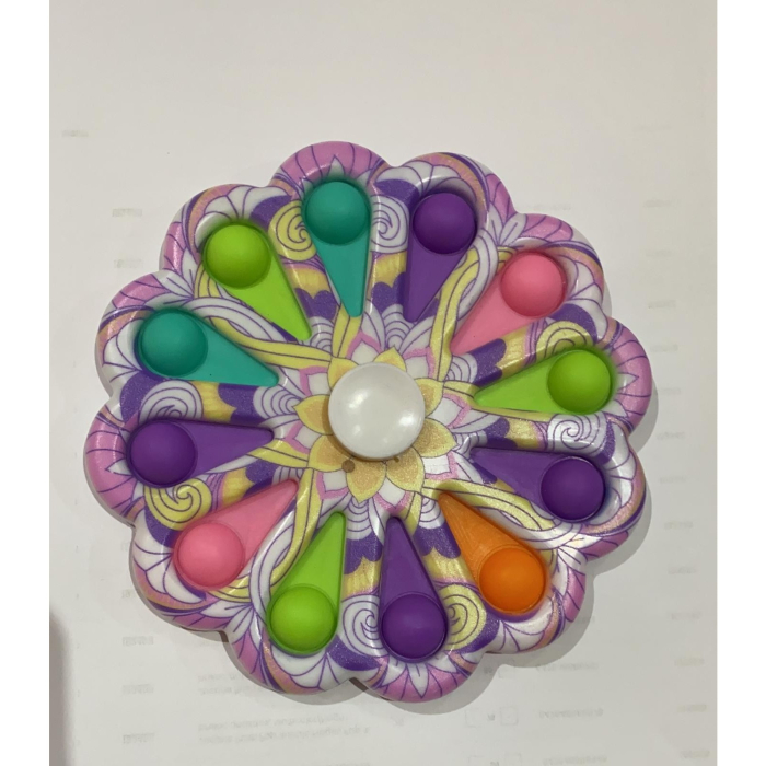 Jucarie Senzoriala Flippy - Simple Dimple, Antistres, Multicolor, model 7 [2]